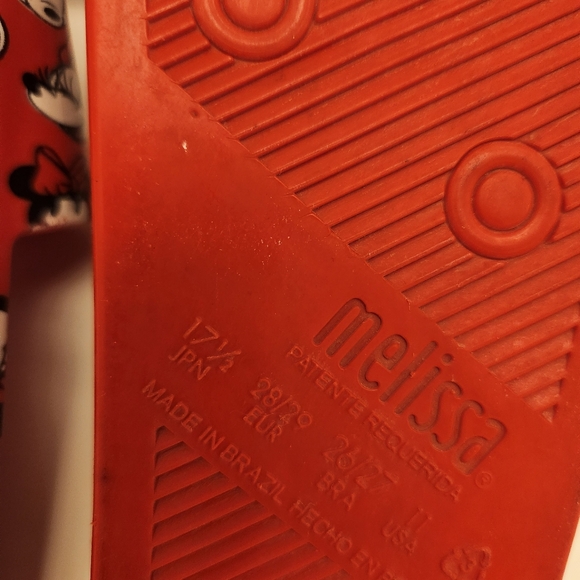 MINI MELISSAGirl's Minnie Mouse Slide Sandals - Picture 5 of 5